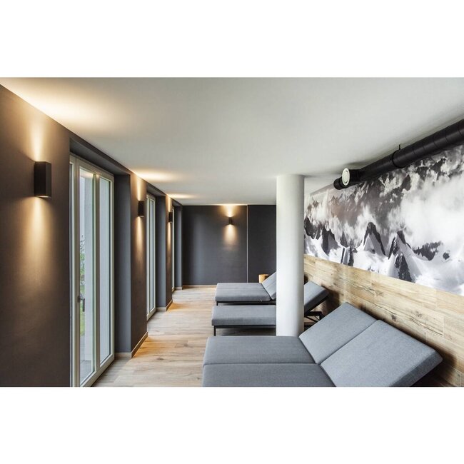Applique murale Theo Wall Out IP44 - HAUT/BAS
