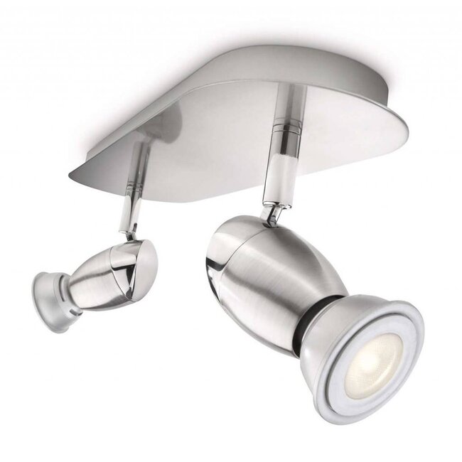 LED Surface-mounted spotlight myLiving Balsa Chestnut 556921716