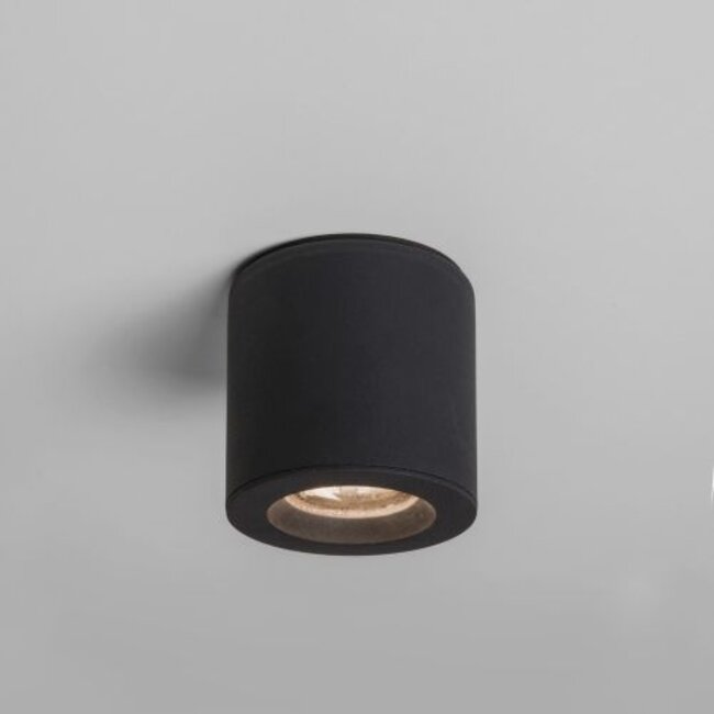 Kos Round Dim Black textured IP65