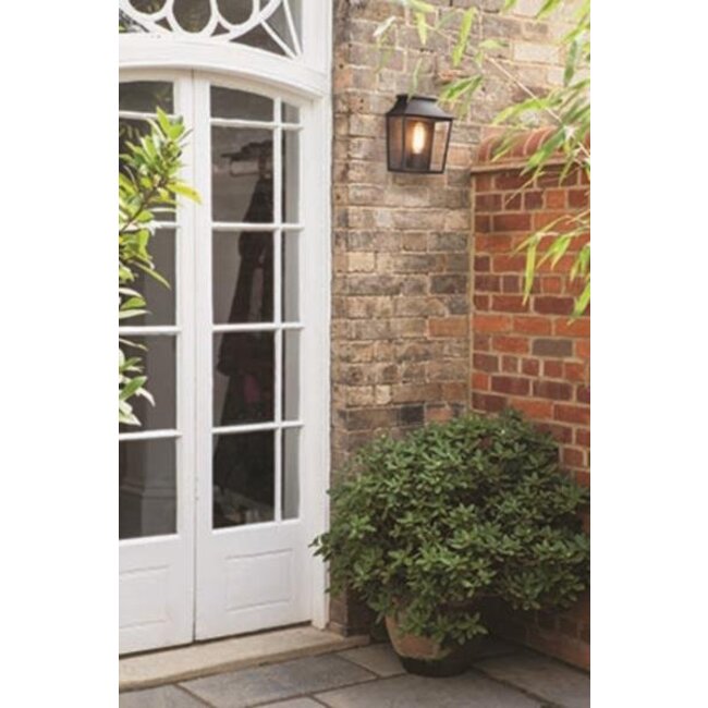 Wall lamp Richmond Wall 235 Matt black IP44