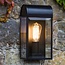 Wall lamp Newbury 316 Black textured IP44