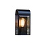 Wandlamp Newbury 316 Zwart getextureerd IP44