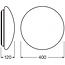 LEDVANCE Surface S LED 400 wand/plafondarmatuur IP44 24W 3000K met bewegingsensor