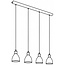 Rustic hanging lamp Priddy 49466