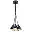 Rustic pendant lamp Priddy 49467