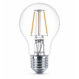 Philips E27 Rétro Filament LED Classique A60 blanc chaud 4W