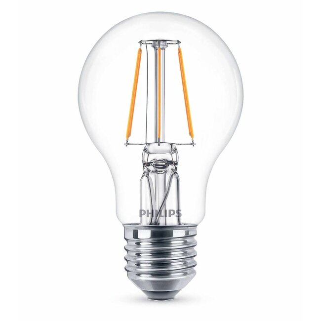 E27 Rétro Filament LED Classique A60 blanc chaud 4W