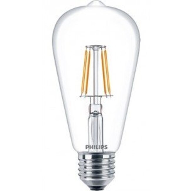 Ampoule LED rétro à filament E27 Classic ST64, blanc chaud 6 W 57405800