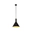 Lampe à suspension Phelia M Noir / Or 1002949