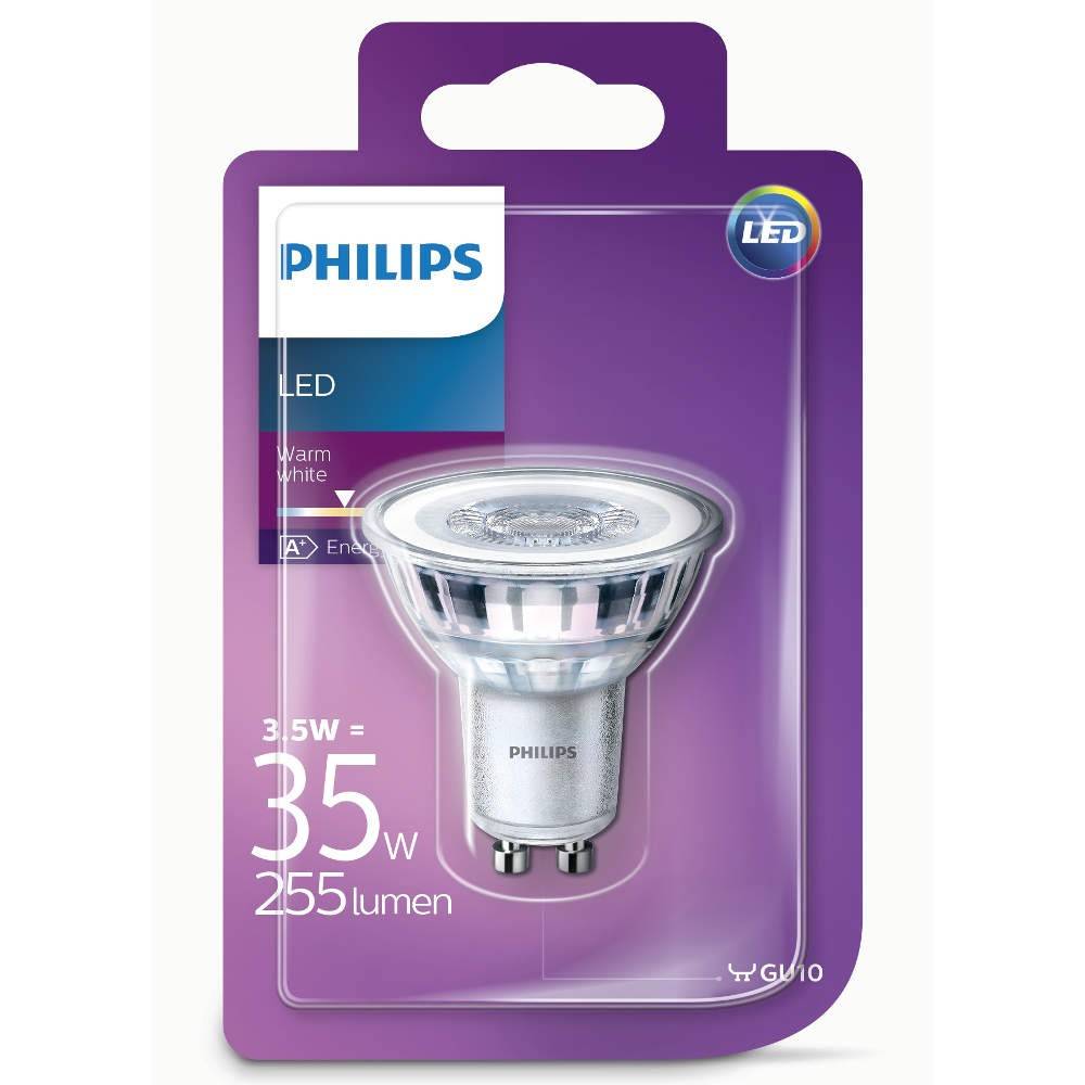 papier afgewerkt twintig Philips LED Classic 3.5-35W WARM WHITE GU10 warm white - perfectlights.be