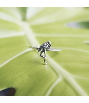 At Aloha Flamingo Ring