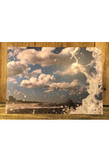 Ansichtkaart Zandvoort Wolken Surfer