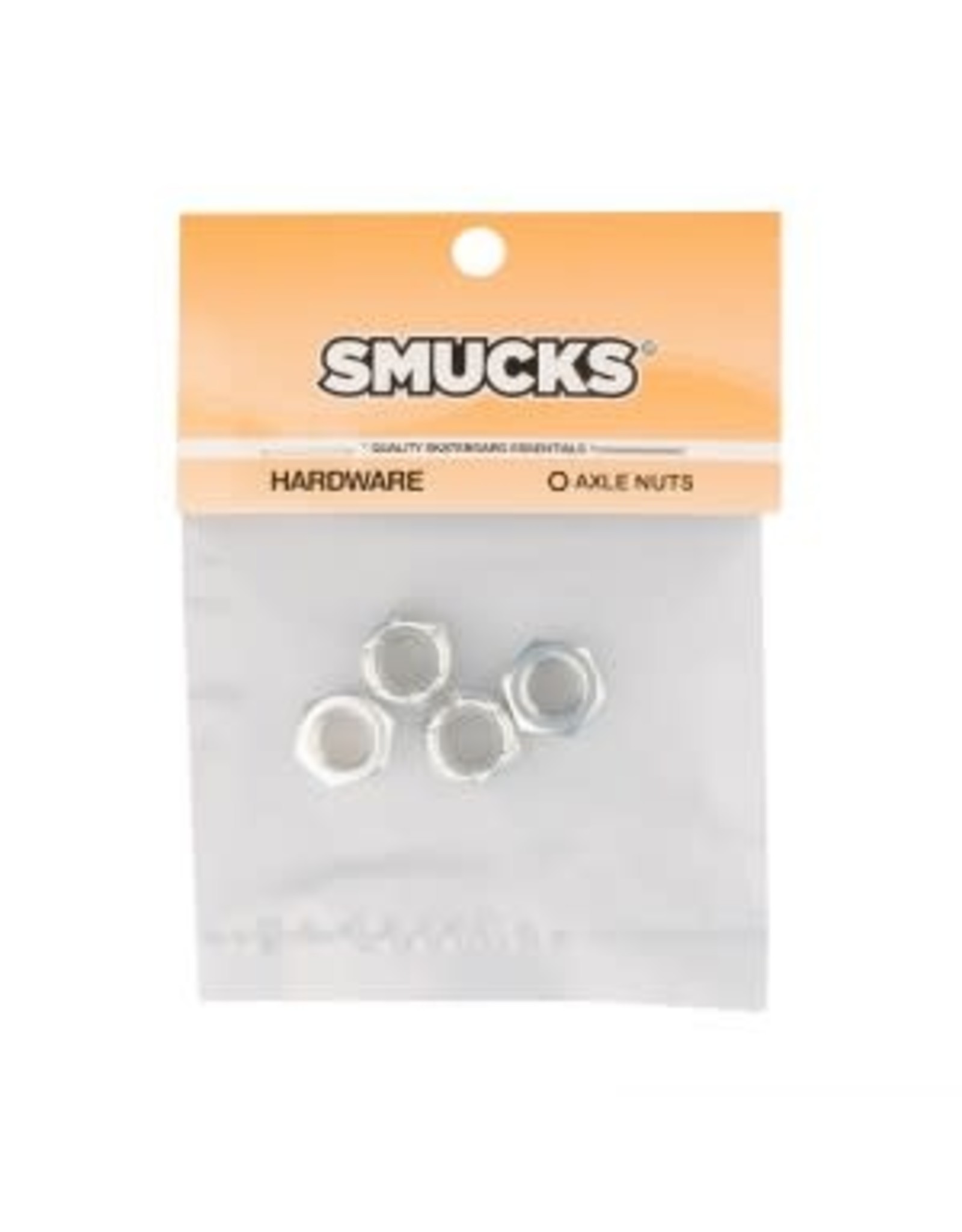 Smucks Smucks Axle Nuts Silver 4 Pack