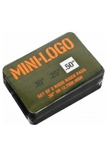 Mini Logo Mini Logo Riser Pad 0.50 Black -2-pack 1/2