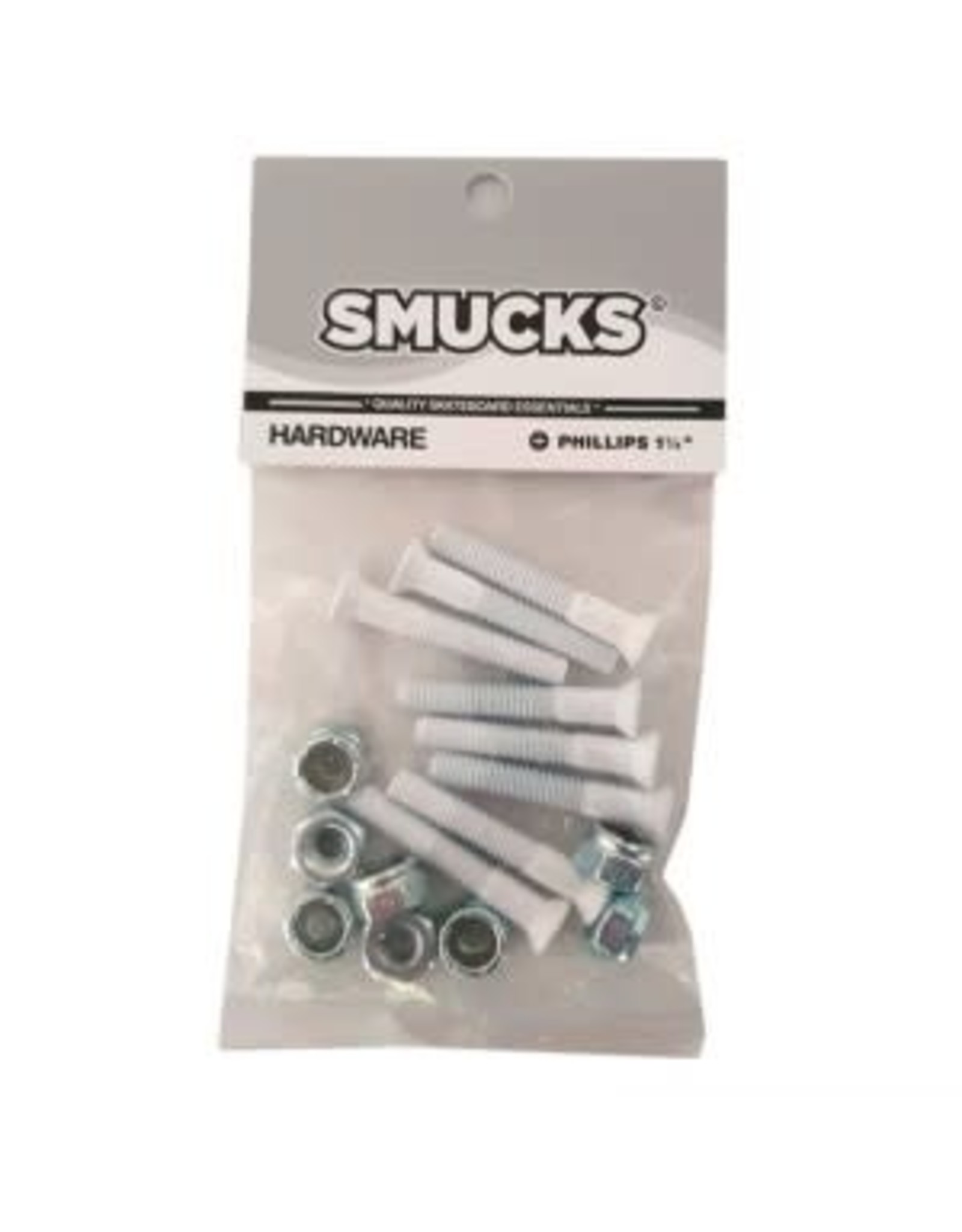 Smucks Smucks Phillips Hardware White 1 1/4 Inch