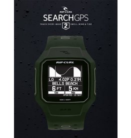 Rip Curl Rip Curl Search Gps Series 2 Watch Army