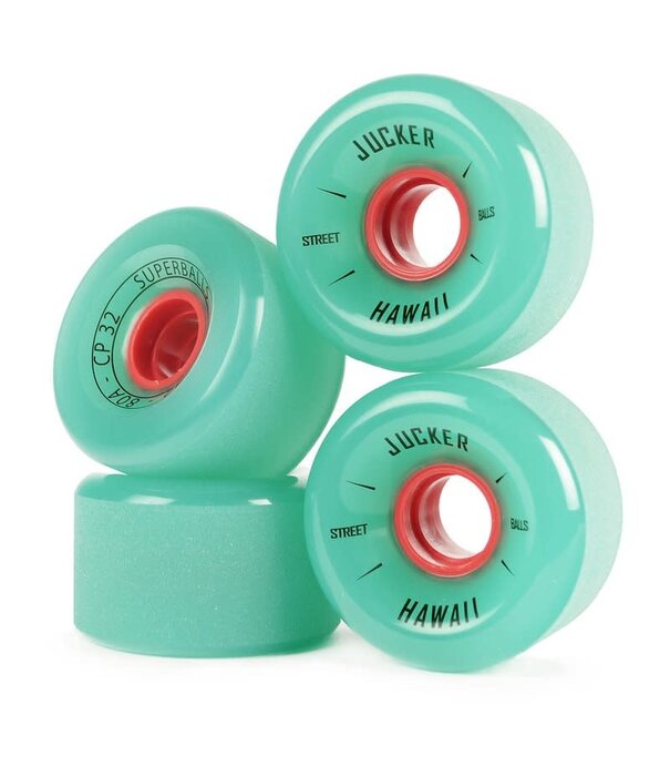 Jucker Hawaii Jucker Hawaii 70mm Longboard Wheels SUPERBALLS 80A CP32 (4er)