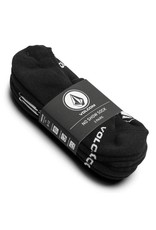 Volcom Volcome Full Stone Black Sock 3P