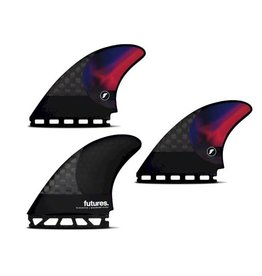 Futures Fins Futures Thruster Fin Set Rob Machado Pivot Blkstx 7.0