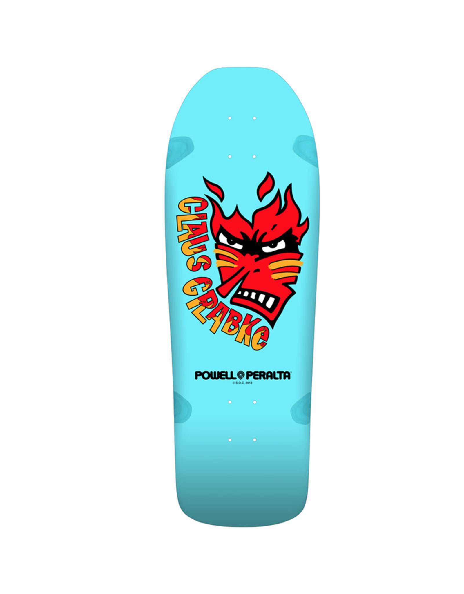 Powell Peralta Skateboard Powell Peralta 10.25  Claus Grabke Skateboard Deck 287 Aqua