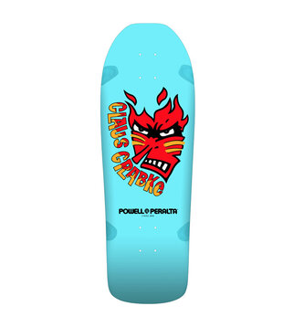 Powell Peralta 10.25  Claus Grabke Skateboard Deck 287 Aqua