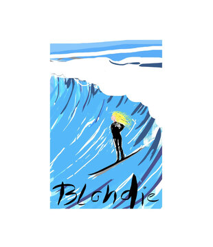 Print Blondie