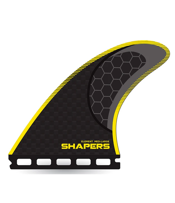 Shapers Shapers Element Stealth Tri Fin Medium/Large