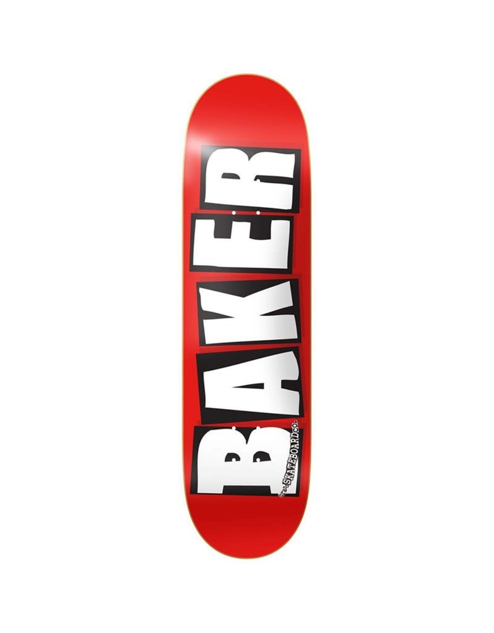 Baker Baker 8.0 Brand Logo White Skateboard Deck