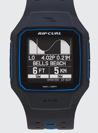 Rip Curl Search Gps Series 2 Watch Black/Blue - Nalu surf skate