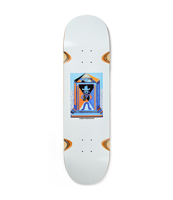 Polar Polar 8.125 Aaron Herrington Mausoleum Wheel Well Skateboard Deck