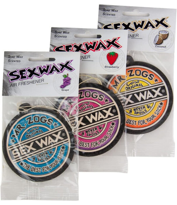 Sex Wax Sex Wax Air Fresheners Coco, Strawberry, Grape