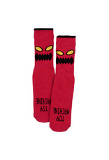 American Socks Toy Machine Monster Kids Sock Red