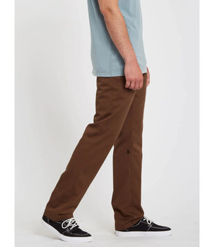Volcom Frickin Modern Stretch Dark Earth