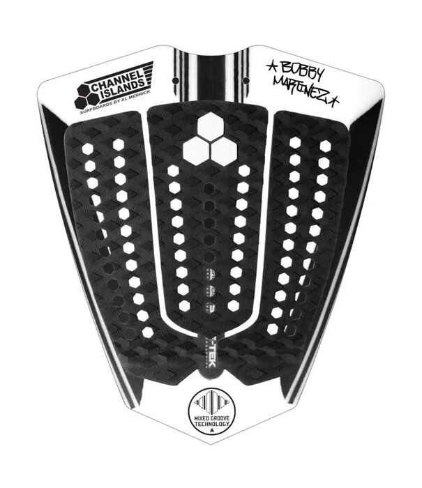 Channel Island Channel Island 3 Piece Flat Pad Black White