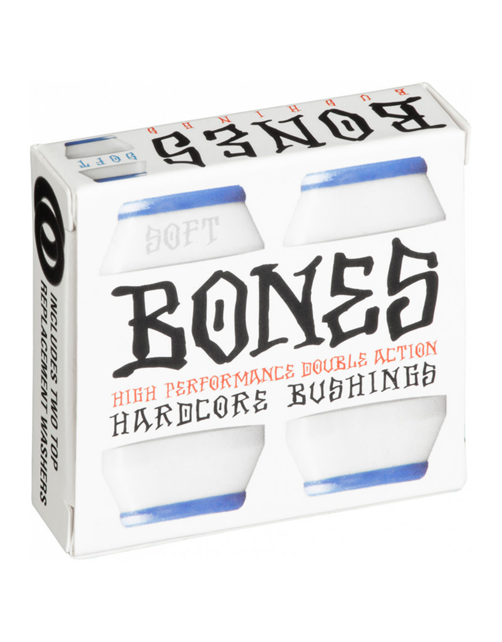 Bones Bones Soft 81A Hardcore Bushings White