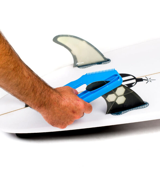 Surflogic Surflogic Wax & Fin Tool Blue-Pink-Black