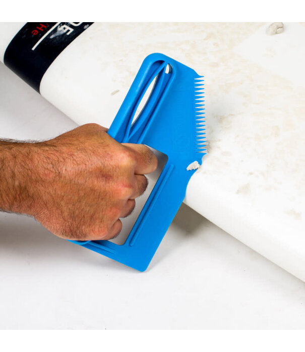 Surflogic Surflogic Wax & Fin Tool Blue-Pink-Black