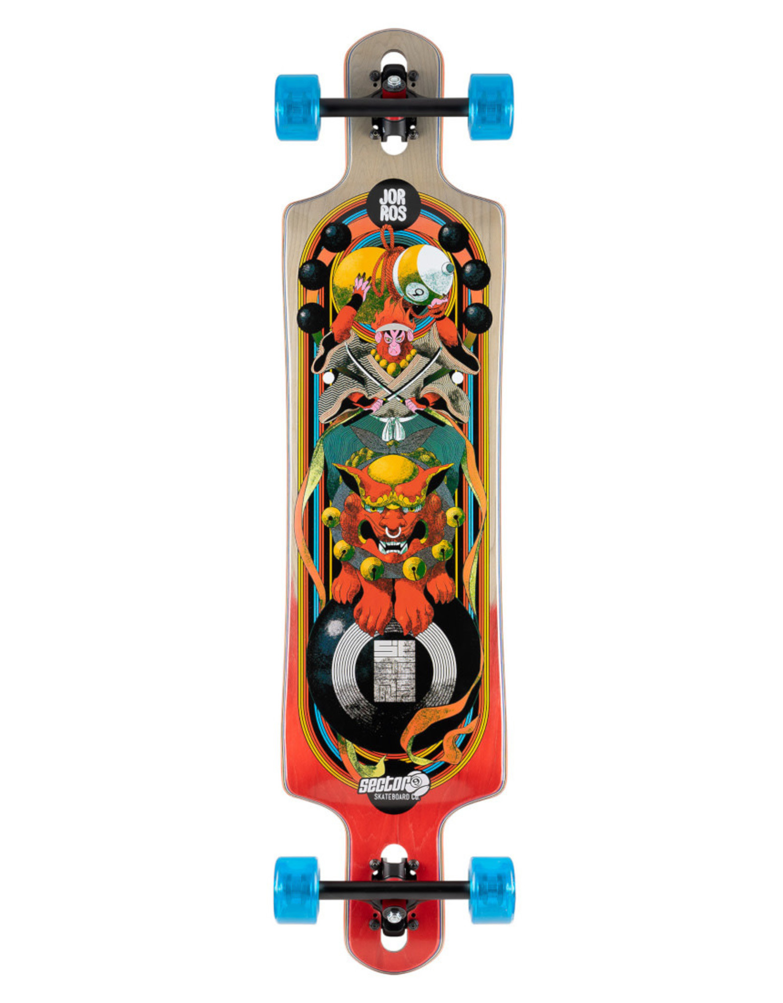 Sector 9 Skateboards Sector 9 40.5" Paradiso Monkey King Complete