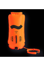 Nalu Swim Research Swim Buoy Dry Bag Orange 28Ltr