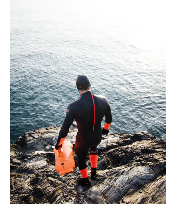 Nalu Swim Research Swim Buoy Dry Bag-OR-28Ltr