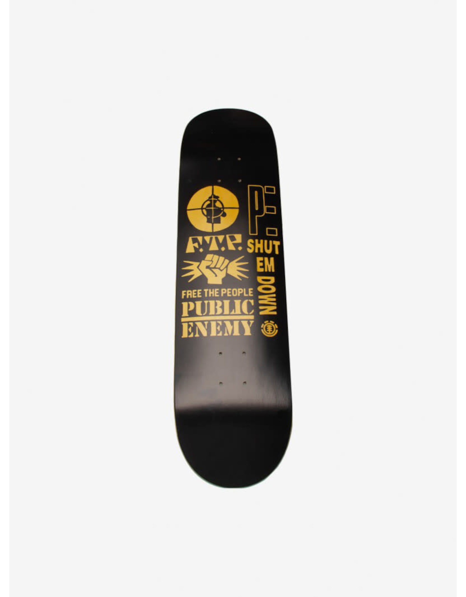 Element Element 8.25 Public Enemy Shut Em Down Skate Deck