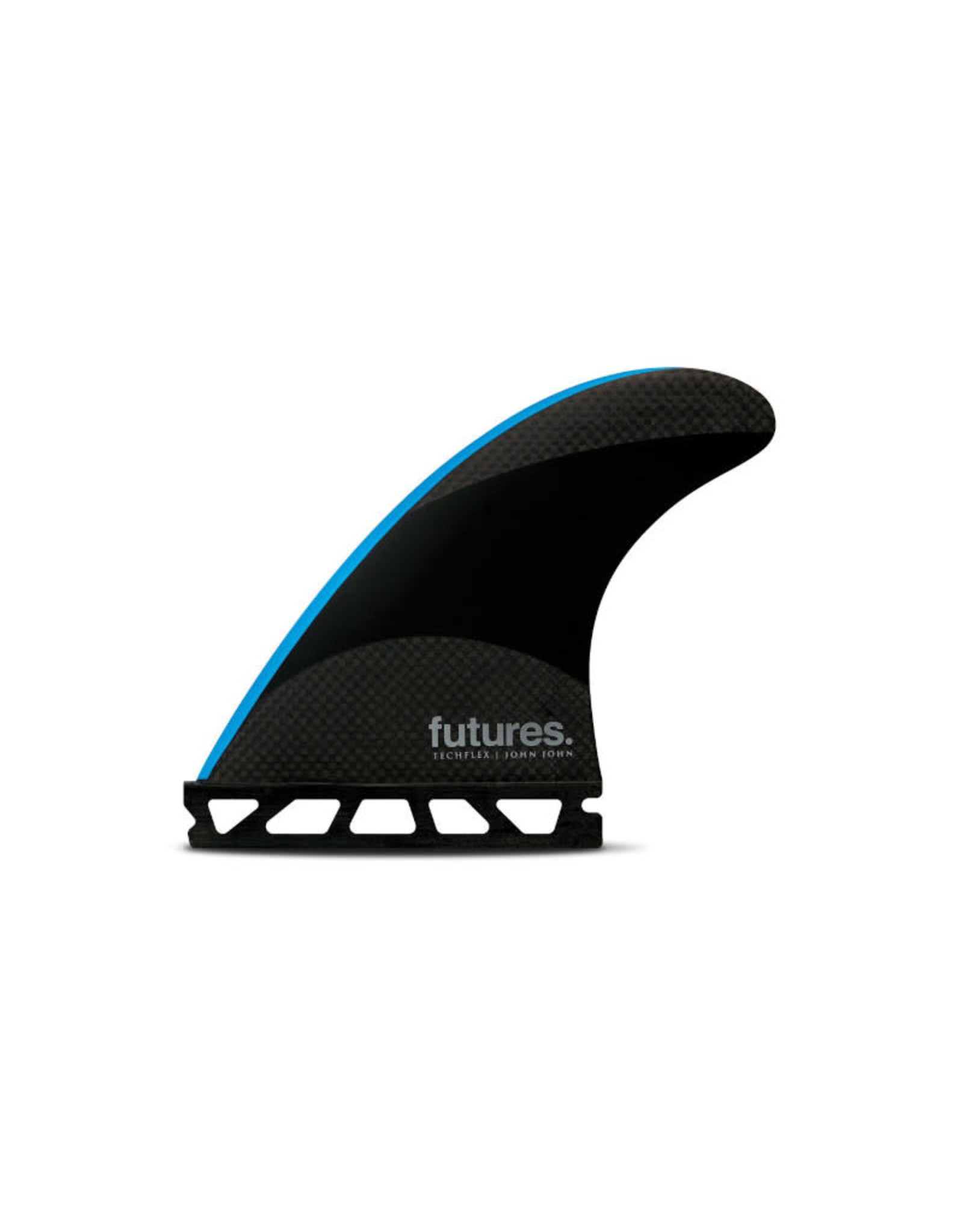 Futures Fins Futures John John Florence Signature Range Techflex Neon Blue Small 4-1