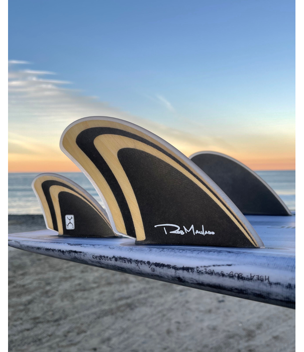 Machado Firewire Machado Seaside Quad Fin Futures Bamboo/Black