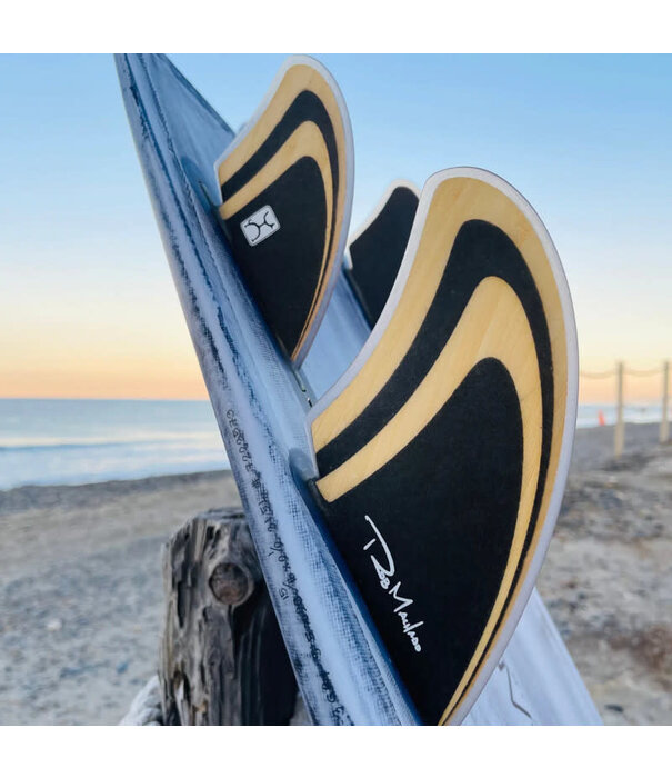 Machado Firewire Machado Seaside Quad Fin Futures Bamboo/Black