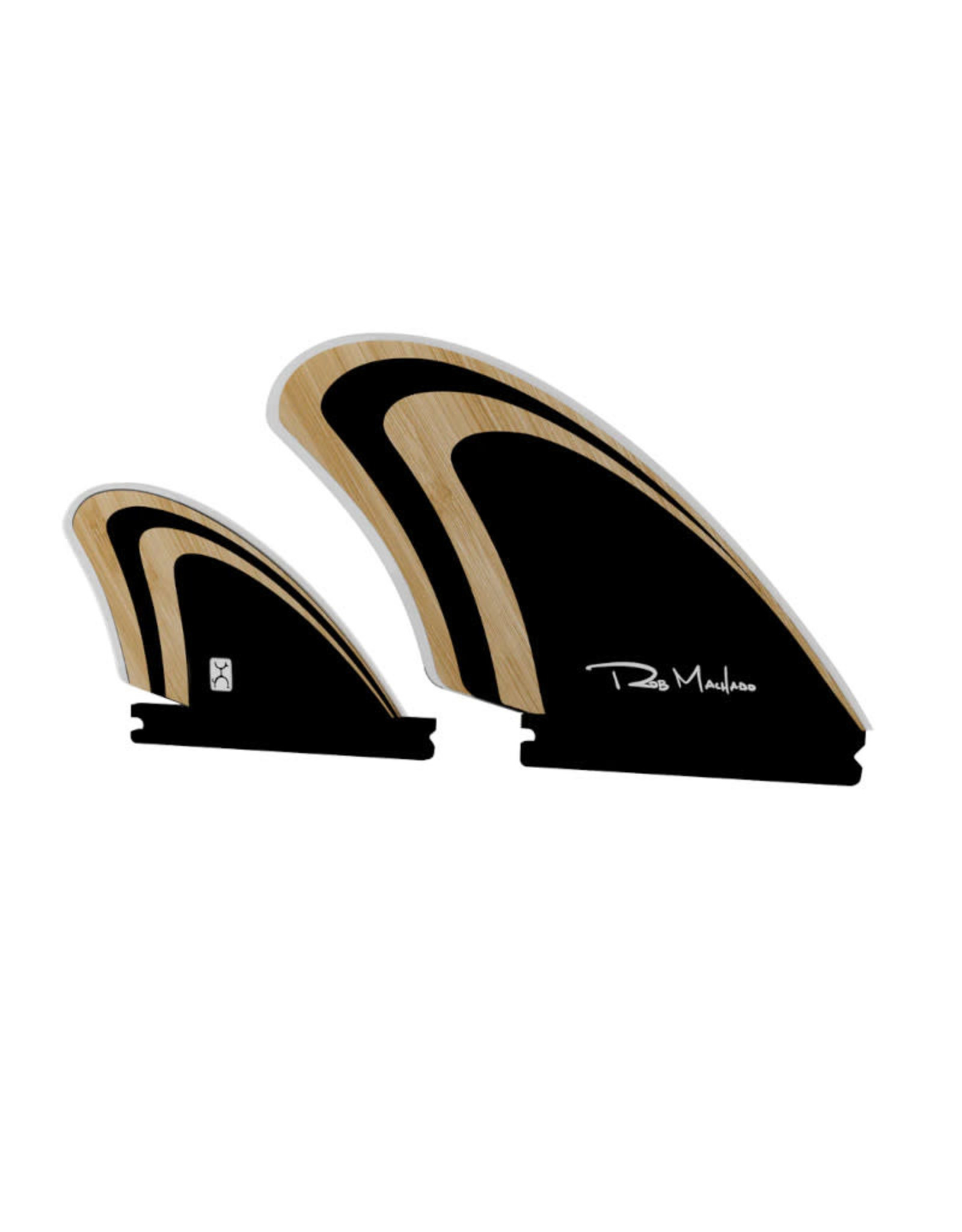 Machado Seaside Quad Fin Futures Bamboo/Black - Nalu surf skate