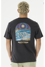 Rip Curl Rip Curl Blazed And Tubed T-shirt Washed Black