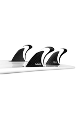 Futures Fins Futures Solus Blackstix Size Medium Black White 8-5