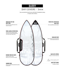 Ocean & Earth 5'8" Barry Basic Surfboard Bag