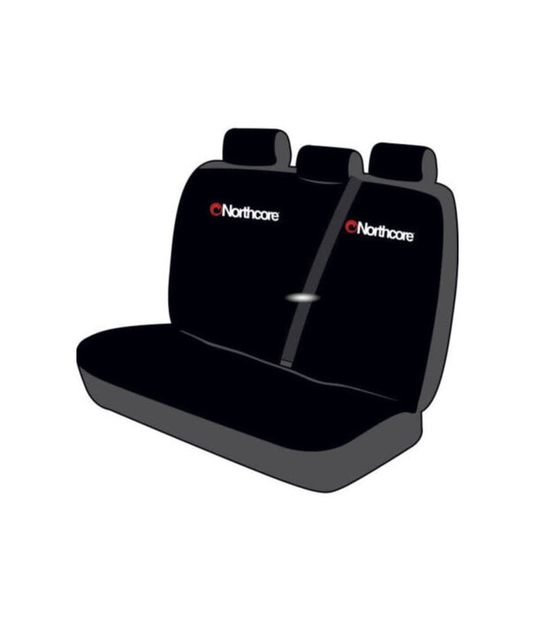 Triple Waterproof Car Rear Seat Cover Black