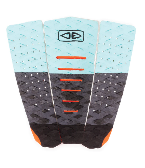 Ocean & Earth Ocean & Earth Micro Grom 3 Piece Tail Pad Black Aqua
